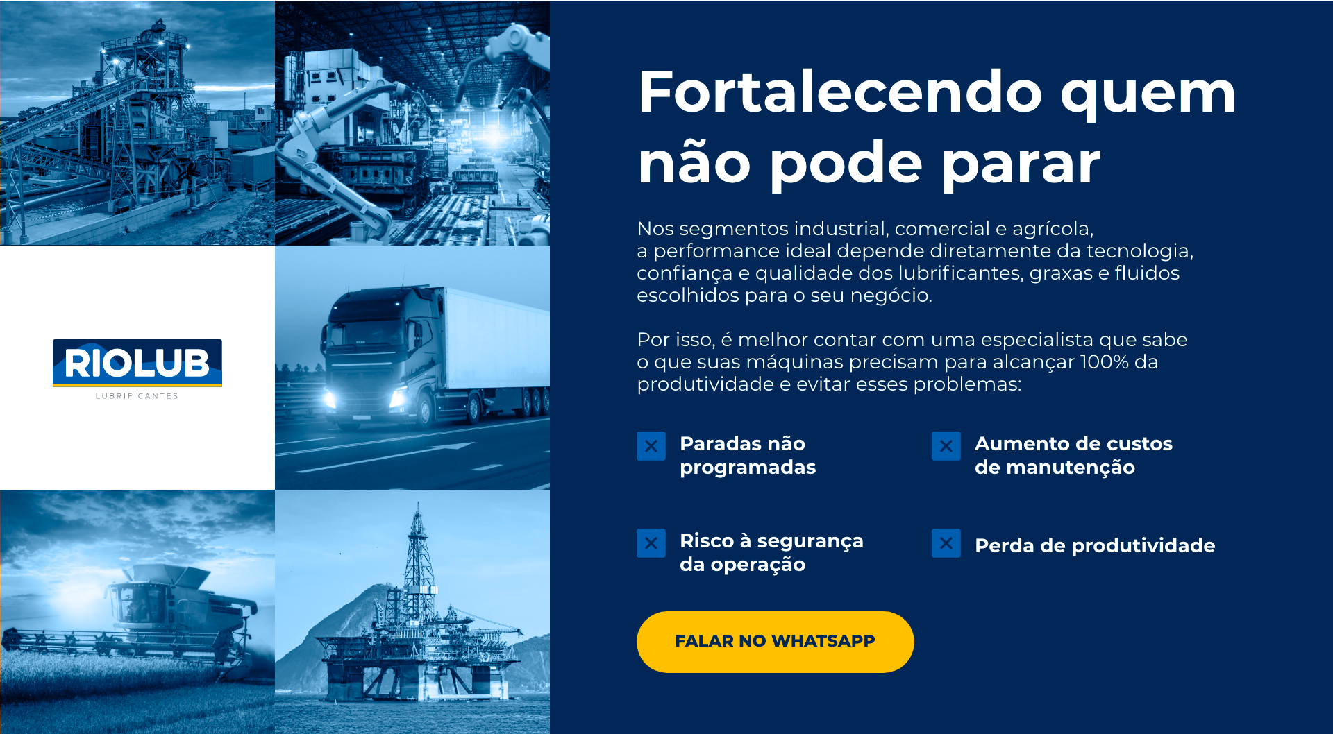 Fortalecendo quem não pode parar - Falar no WhatsApp